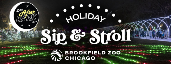 Holiday sip and stroll