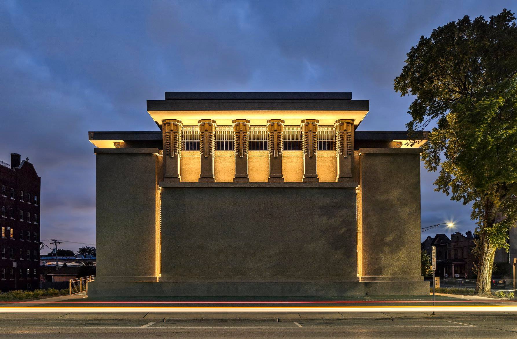 James Caulfield north elevation dusk