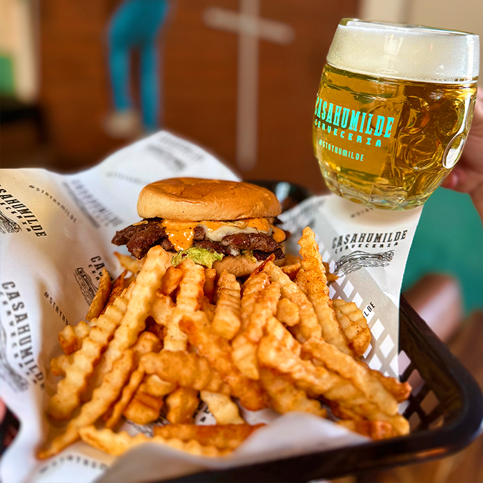 SMASH BURGER BEER SPECIAL