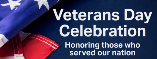 Veterans day celebration