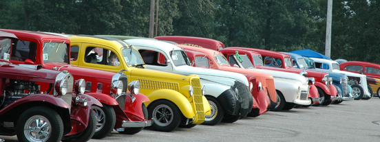 Vintage car show