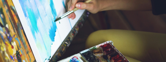 adult water color class