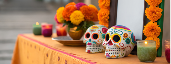 dia de los muertos display