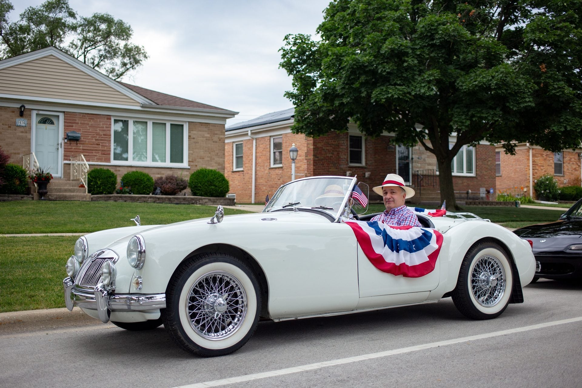 old timey car westchester 4th of july