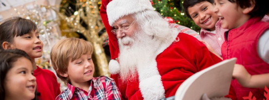 santa at north riverside park mall