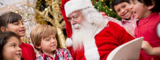 santa pictures at the mall