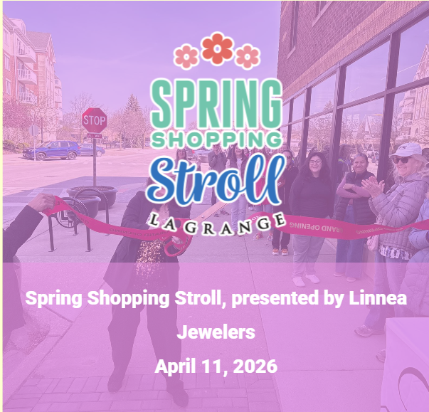 spring shopping stroll