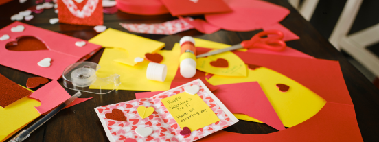 valentines card making class